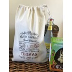 Personalised Bunny Express Easter Gift Bag - Thomas Design